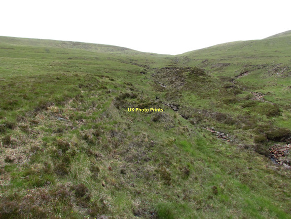Photo 6"x4" Looking up Alltan a'Choin Dhuibhe Meall Dearg\/NC2762 c2011