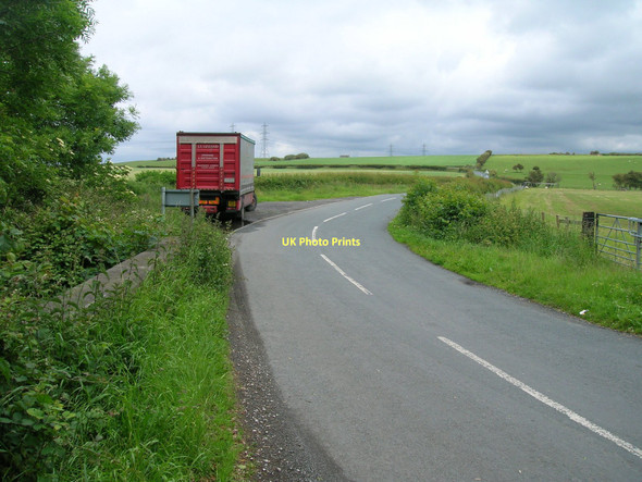 Photo 6"x4" Downeyfield Road towards Heaton Heysham c2011