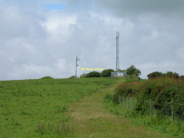 Photo 6"x4" Track to communications mast Heaton\/SD4460 c2011