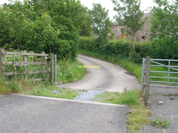 Photo 6"x4" Track to Hillside Farm Heysham c2011