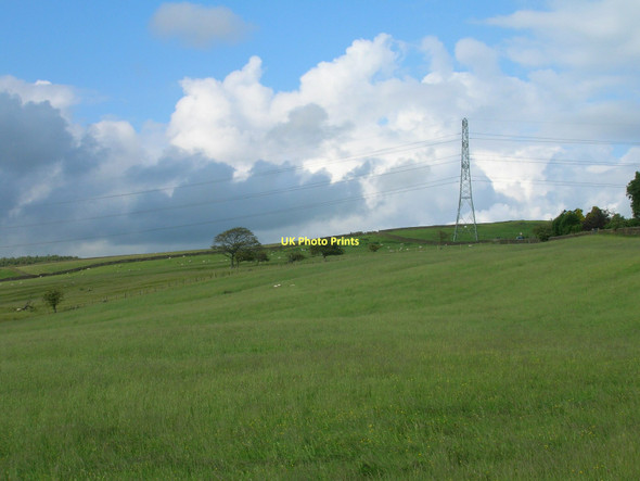 Photo 6"x4" Farmland east of the M6 motorway Quernmore c2011