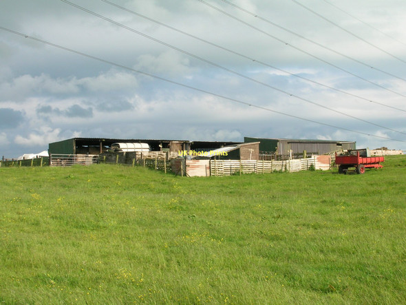 Photo 6"x4" Farm buildings off Newlands Road Quernmore c2011