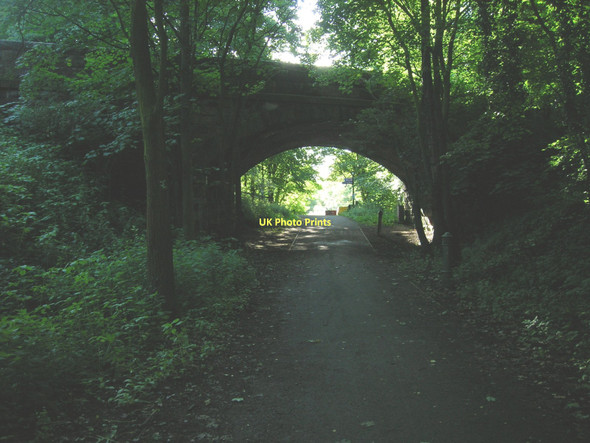 Photo 6"x4" Cycle track heading east Caton\/SD5364 c2011