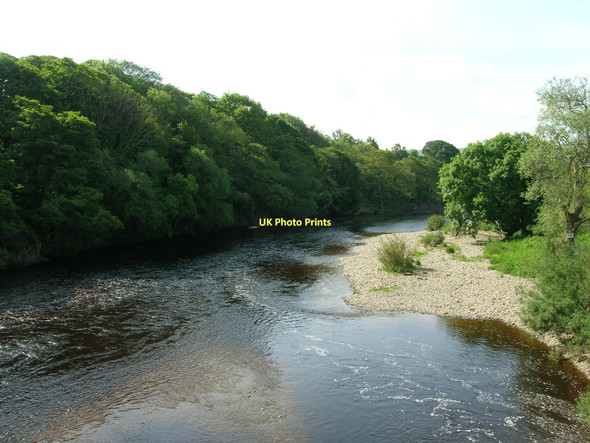 Photo 6"x4" River Lune south of Loyn Bridge Gressingham c2011