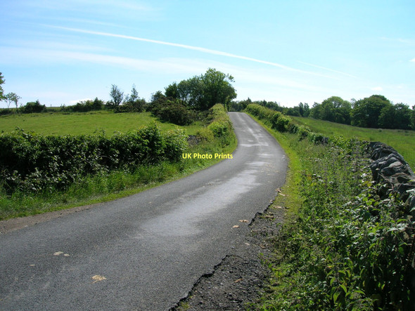 Photo 6"x4" Mewith Lane heading east High Bentham c2011