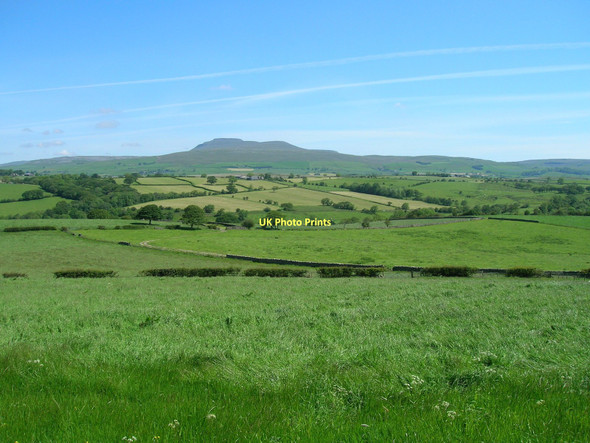 Photo 6"x4" Farmland near Mewith Head Mewith Head c2011