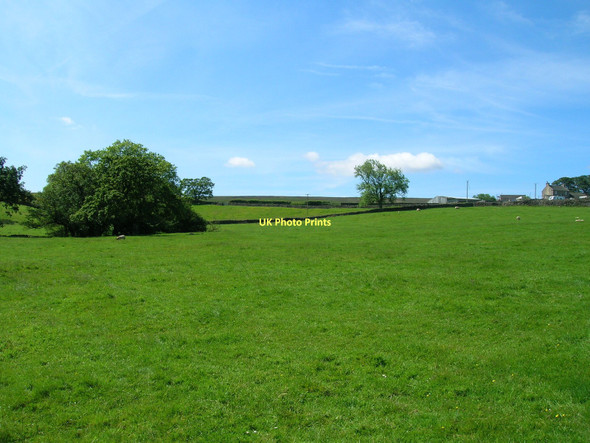 Photo 6"x4" Farmland off Hollin Lane Keasden c2011