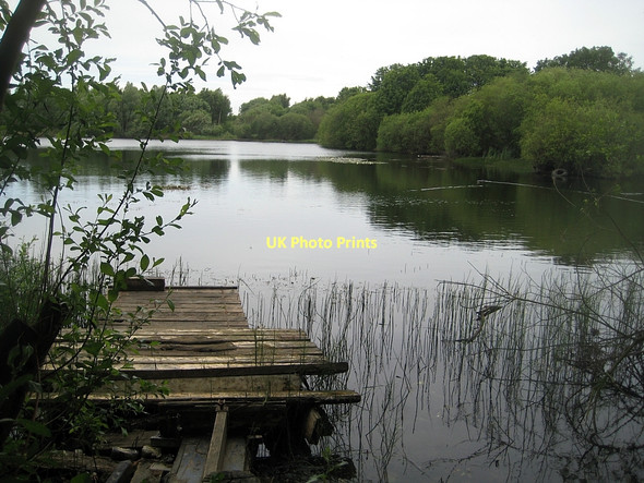 Photo 6"x4" Southern Washlands, south lake Wakefield\/SE3320 c2011