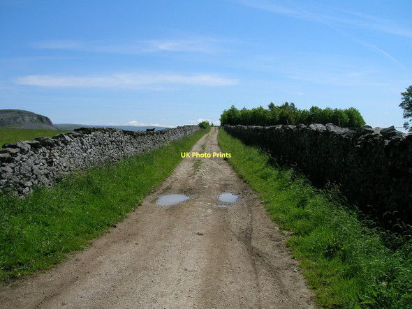 Photo 6"x4" Thwaite Lane (track) Clapham\/SD7469 c2011