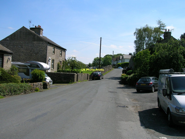 Photo 6"x4" Minor road through Airton heading south Airton c2011