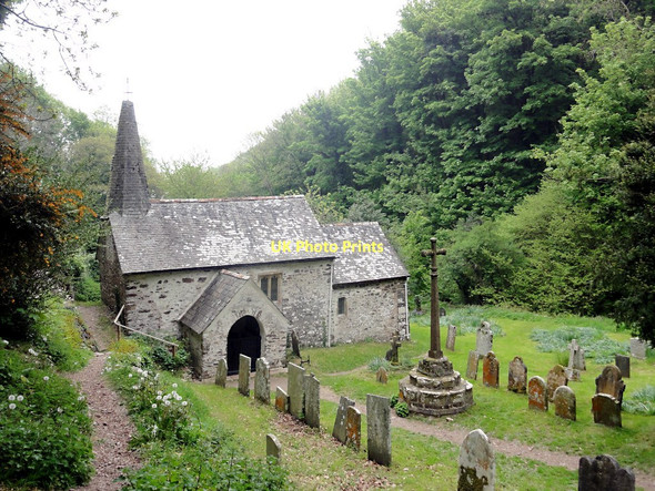Photo 6"x4" Culbone Church Worthy\/SS8548 c2011