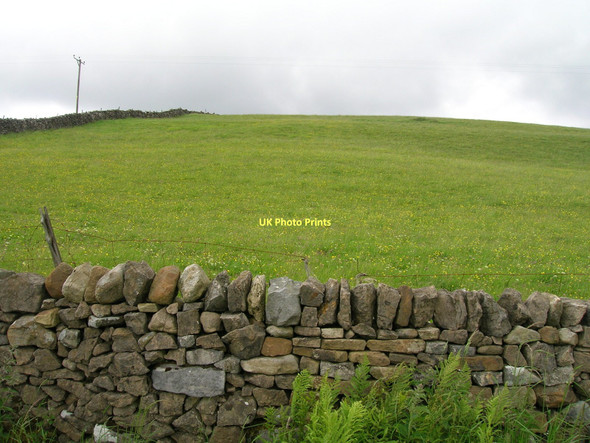 Photo 6"x4" Farmland north of the B6265 Skyreholme c2011