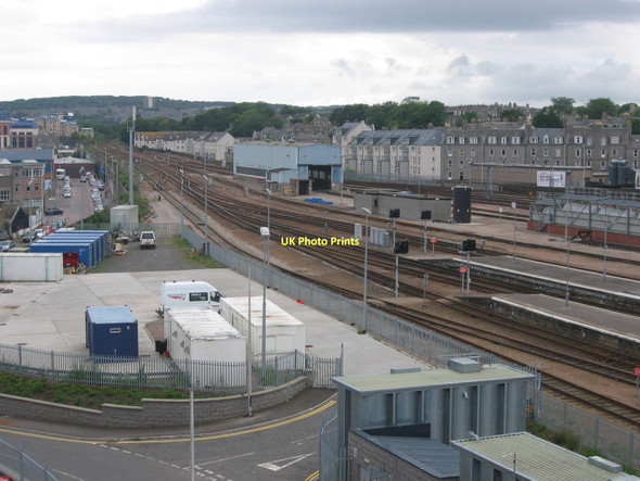 Photo 6"x4" Aberdeen railscene Aberdeen\/NJ9206 c2011