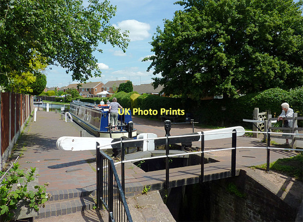 Photo 6"x4" Swindon Lock near Wombourne, Staffordshire Swindon\/SO8690 c2011