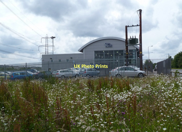 Photo 6"x4" Car showroom by an open space Sothall c2011