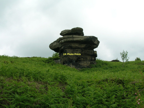Photo 6"x4" Brimham Rocks Warsill c2011