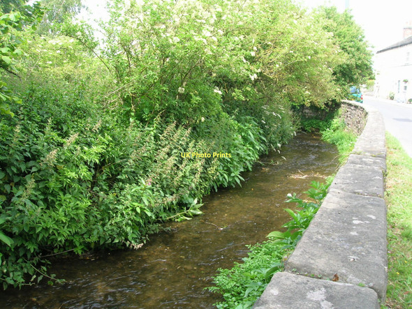 Photo 6"x4" Beck beside road, Bishop Monkton Bishop Monkton c2011