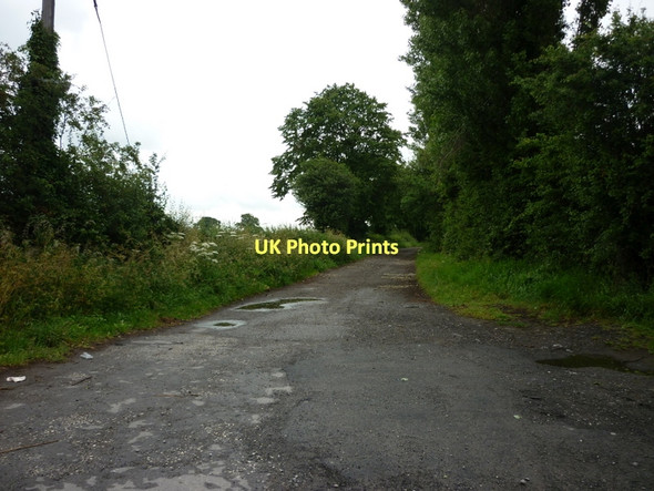 Photo 6"x4" Blackwood Lane near North Duffield North Duffield c2011