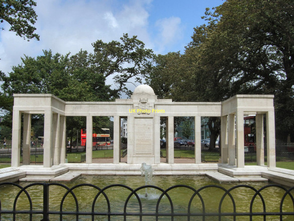 Photo 6"x4" Brighton War Memorial Brighton\/TQ3106 c2011