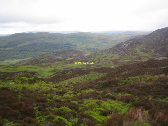 Photo 6"x4" View west to Artro valley Pen-y-bont\/SH6028 c2011