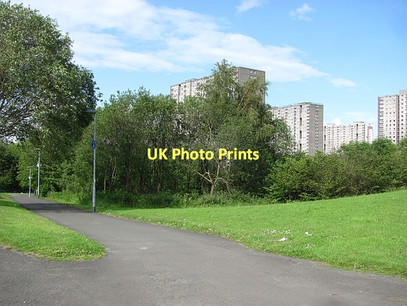 Photo 6"x4" Sighthill Park Glasgow c2011