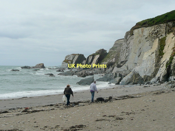 Photo 6"x4" Ayrmer Cove Ringmore c2011
