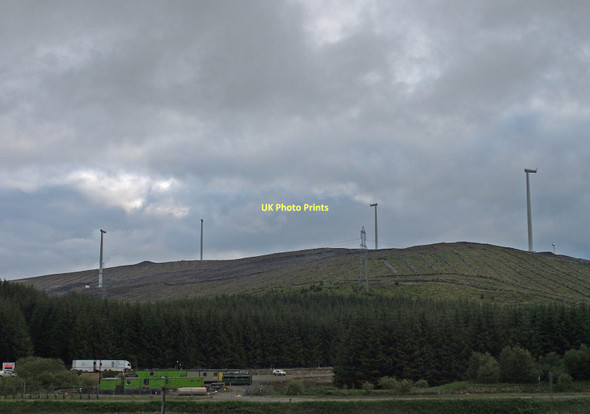 Photo 6"x4" Wind Farm March\/NS9914 c2011