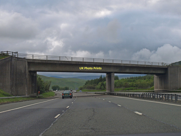 Photo 6"x4" Flyover A74(M) Elvanfoot c2011