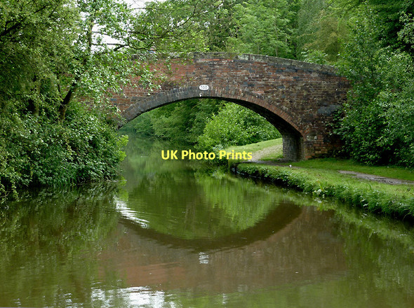 Photo 6"x4" Turnover Bridge near Meaford, Staffordshire Stone\/SJ9034 c2011