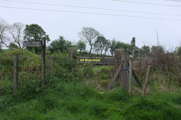 Photo 6"x4" Diverted footpath Beck Houses c2011