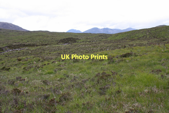 Photo 6"x4" Moorland north of Abhainn Dubh Abhainn Dubh\/NH0757 c2011