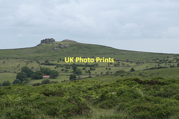 Photo 6"x4" Ilsington: Emsworthy and Saddle Tor Bonehill\/SX7277 c2011