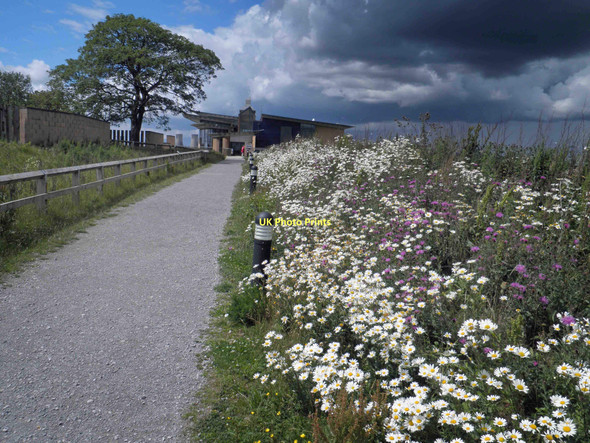 Photo 6"x4" Dark skies over the visitor centre at RSPB Saltholme Cowpen Bewley c2011