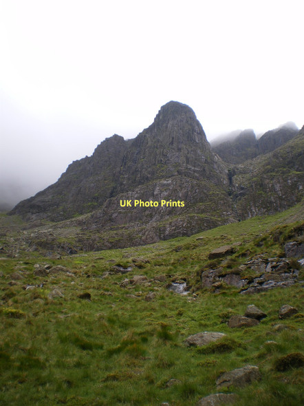 Photo 6"x4" Pillar Rock from below Gatesgarth\/NY1915 c2011