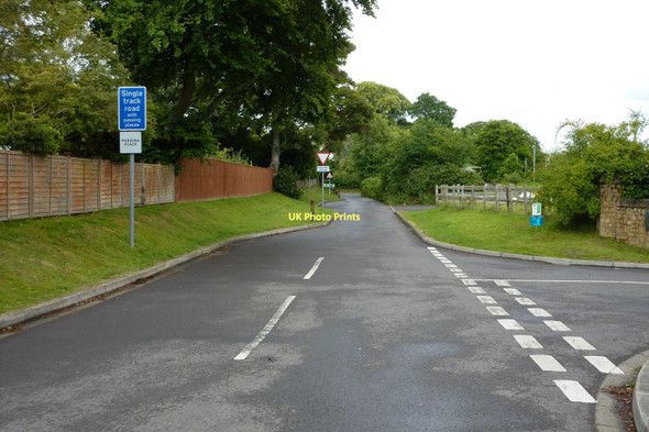 Photo 6"x4" Little Tarrat Lane, Yeovil (Looking East) Yeovil c2011