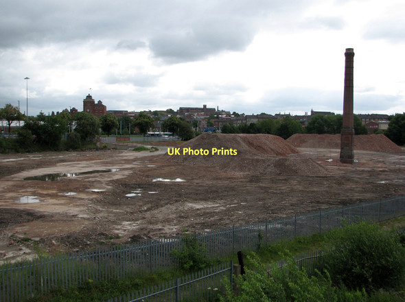 Photo 6"x4" The Gerard's Soap Works site from the railway bridge Nottingham\/SK5641 c2011