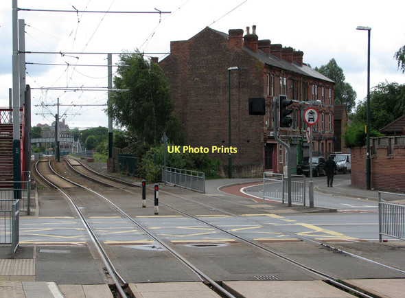 Photo 6"x4" Basford: David Lane Crossing Nottingham\/SK5641 c2011