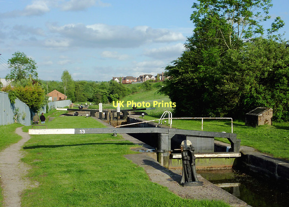Photo 6"x4" Cheddleton Top Lock, Staffordshire Cheddleton c2011