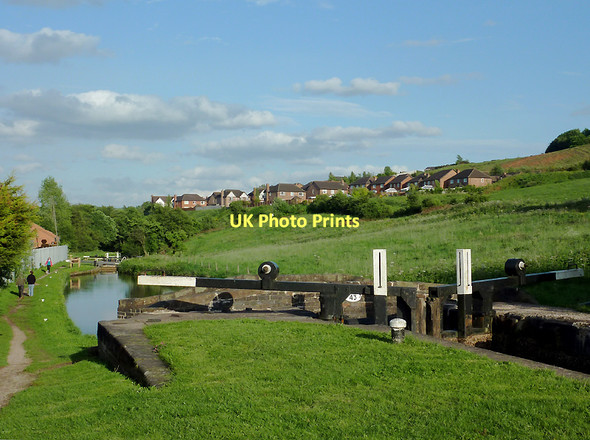 Photo 6"x4" Cheddleton Top Lock, Staffordshire Cheddleton c2011