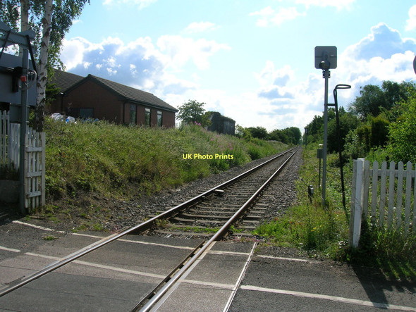 Photo 6"x4" Railway line towards Goole Gowdall c2011