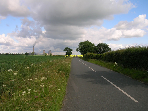 Photo 6"x4" Gowdall Road towards Hensall Little Heck c2011