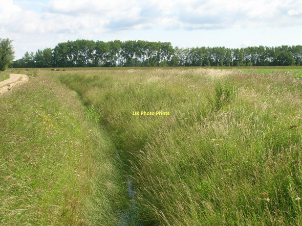 Photo 6"x4" Drainage ditch beside Heck Ings Lane Hirst Courtney c2011