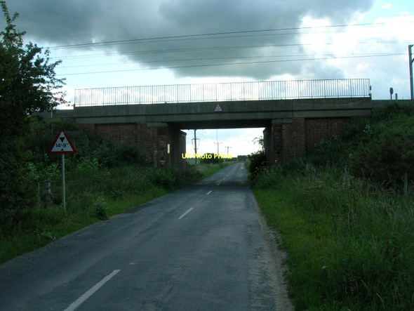 Photo 6"x4" Railway bridge over Gowdall Road Hensall c2011