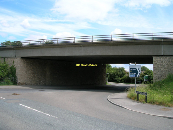 Photo 6"x4" A1 bridge over Estcourt Road, Darrington Darrington c2011
