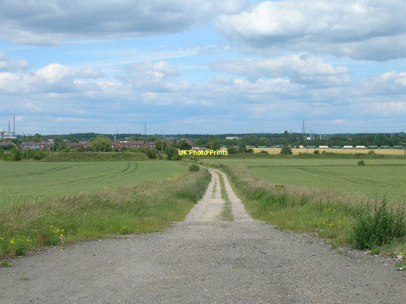Photo 6"x4" Track to Parkbalk Quarry Knottingley c2011