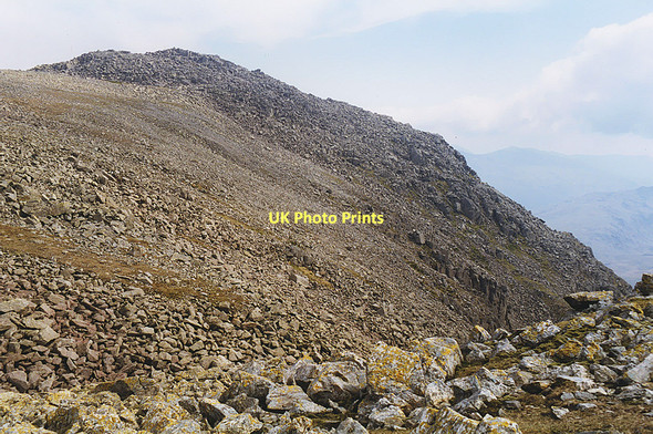 Photo 6"x4" The west side of Ill Crag Broad Crag c1998