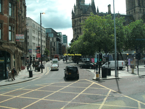 Photo 6"x4" The town hall from Princess Street Manchester c2011