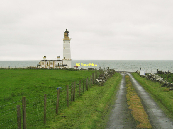 Photo 6"x4" The track to Corsewall Lighthouse Hotel St Columba's Well c2011