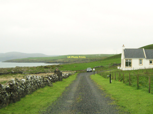 Photo 6"x4" The track to a holiday cottages at Corsewall Lighthouse Hotel St Columba's Well c2011