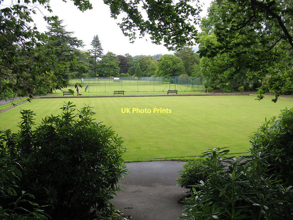 Photo 6"x4" Bowling green in Fitz Park Keswick\/NY2623 c2011
